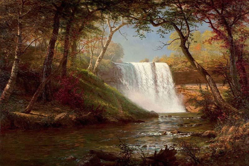 Albert Bierstadt Minnehaha Falls china oil painting image